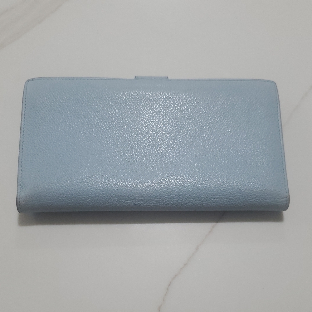 Elegant Blue Women's Wallet BVLGARI - Picture 2 of 6